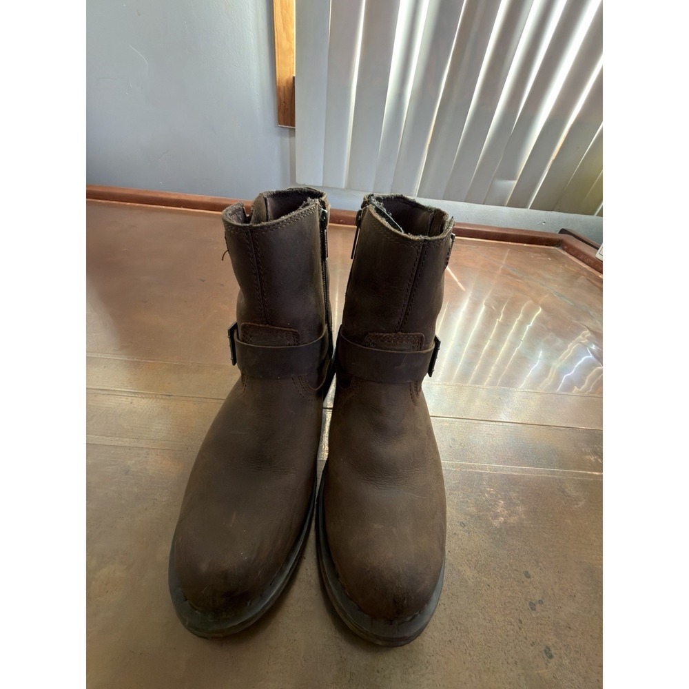 Harley-Davidson Women's Size 9 Brown Leather Waterproof Motorcycle Boots D87158 - Picture 10 of 12